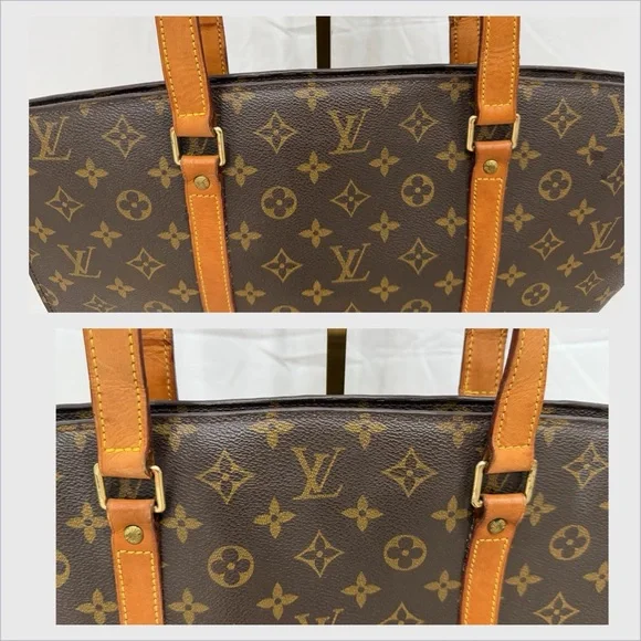 Louis Vuitton Babylone Monogram Zip Tote Vintage 1997 Made in France